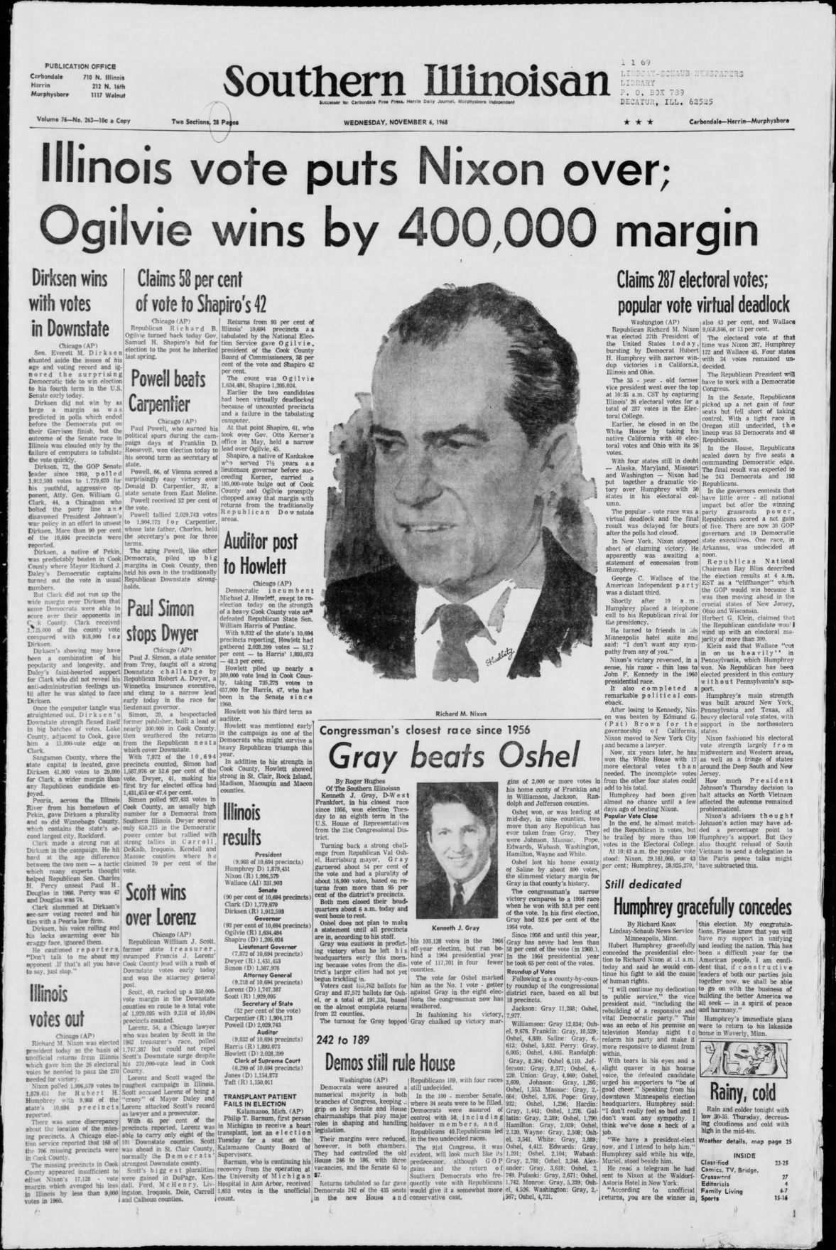 1968: Nixon